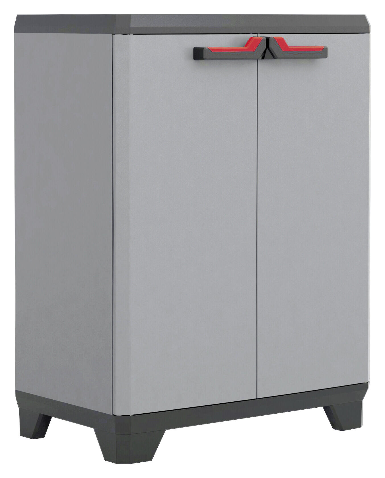 Keter Kunststoffschrank Stilo grau Kunststoff B/H/L: ca. 68x90x39 cm Keter Kunststoffschrank Stilo grau Kunststoff B/H/L: ca. 68x90x39 cm