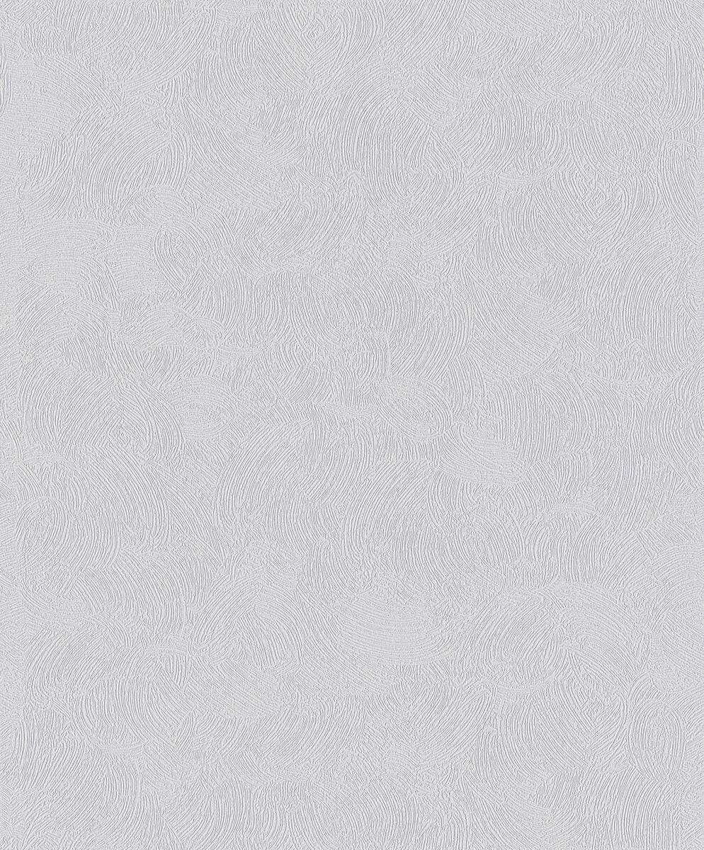 Erfurt Struktur-Vliestapete Basic 404 weiß B/L: ca. 53x1005 cm
