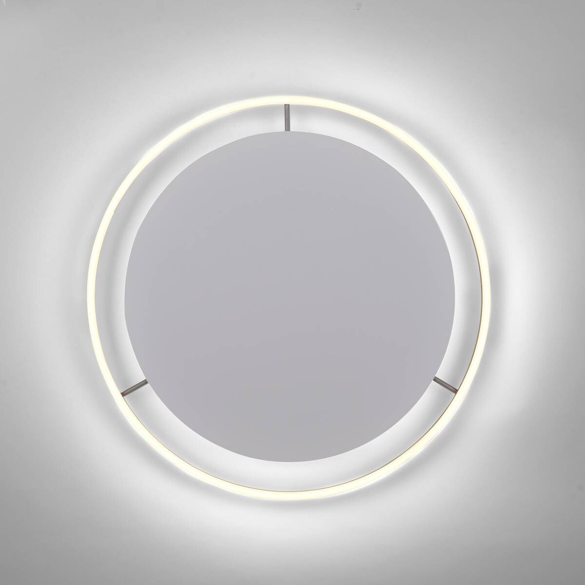Just Light LED-Deckenleuchte RITUS 15392-95 weiß Alu Metall H/D: ca. 5,3x58,5 cm 1 Brennstellen