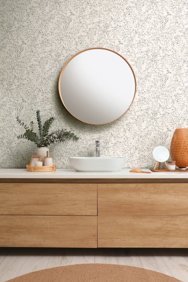 A.S.Creation Vliestapete weiß silber B/H/D: ca. 53x1005x8,1 cm