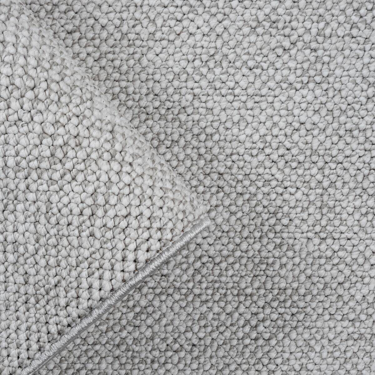 Sanat Teppich LORA PLUS hellgrau B/L: ca. 80x150 cm