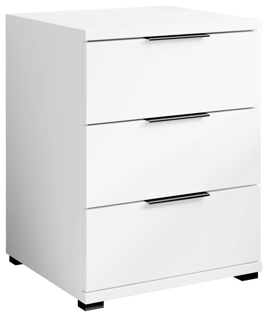 Nachtkonsole Salermo weiß B/H/T: ca. 46x61x42 cm