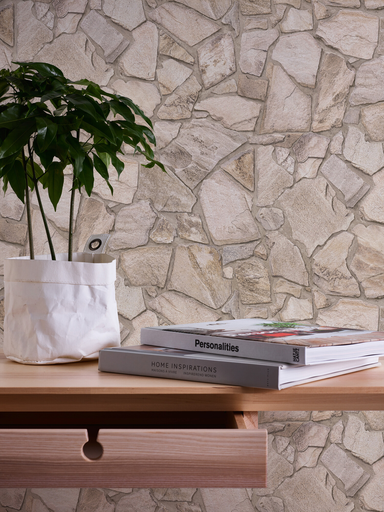 A.S.Creation Vliestapete braun grau B/H/D: ca. 53x1005x8,3 cm