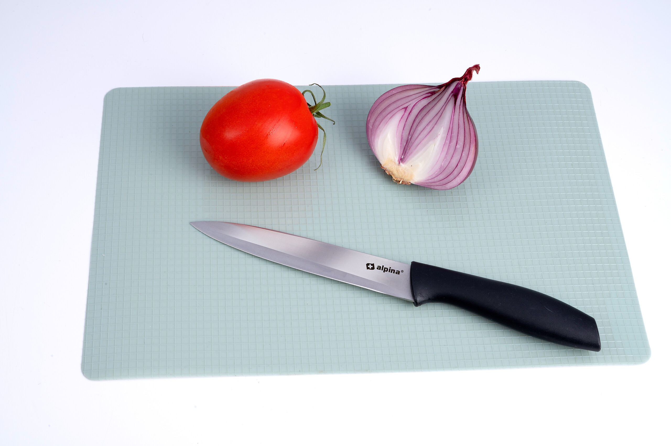 Messerset schwarz Edelstahl 8 tlg.