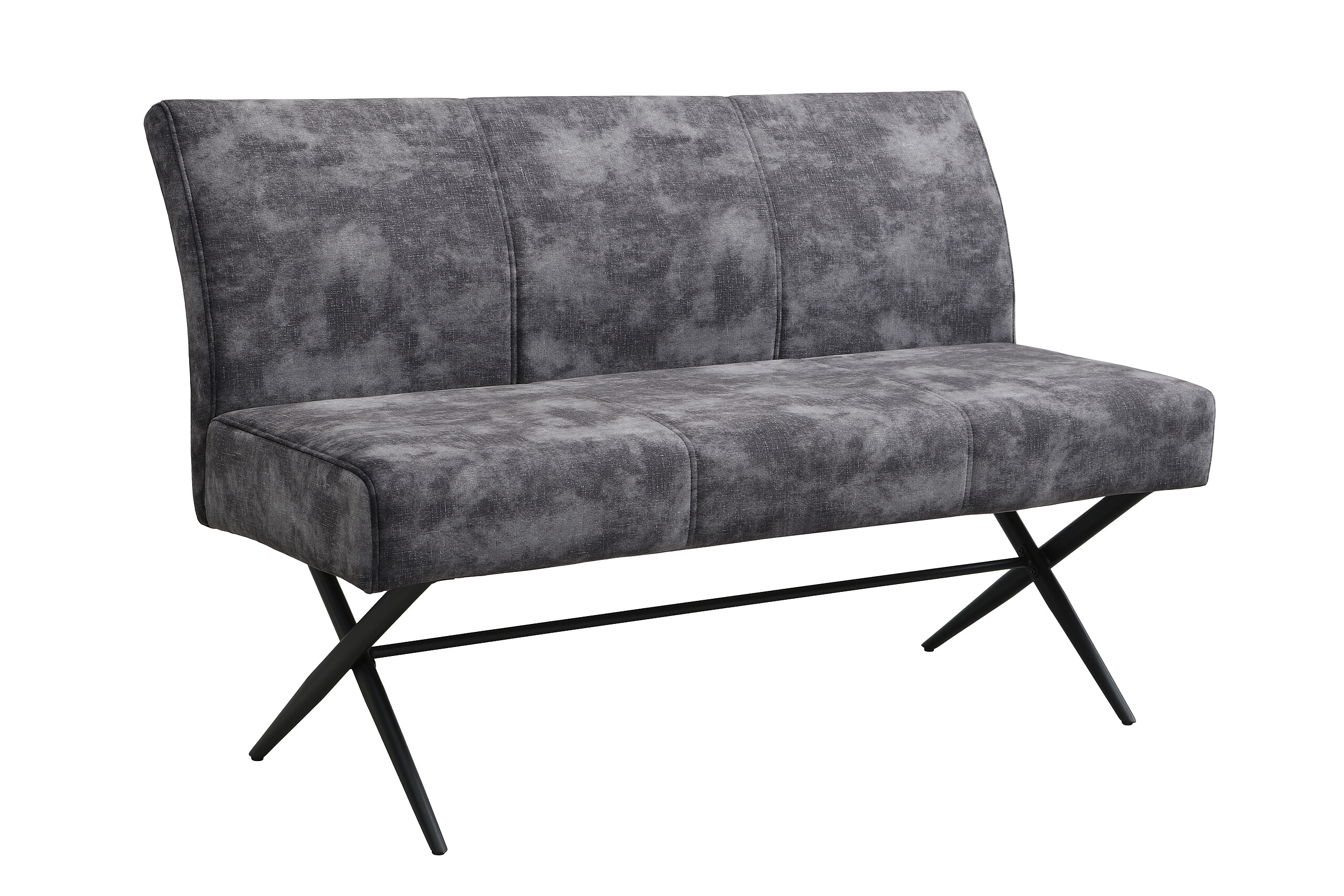 Bank Porto I anthrazit B/H/T: ca. 140x89x64 cm