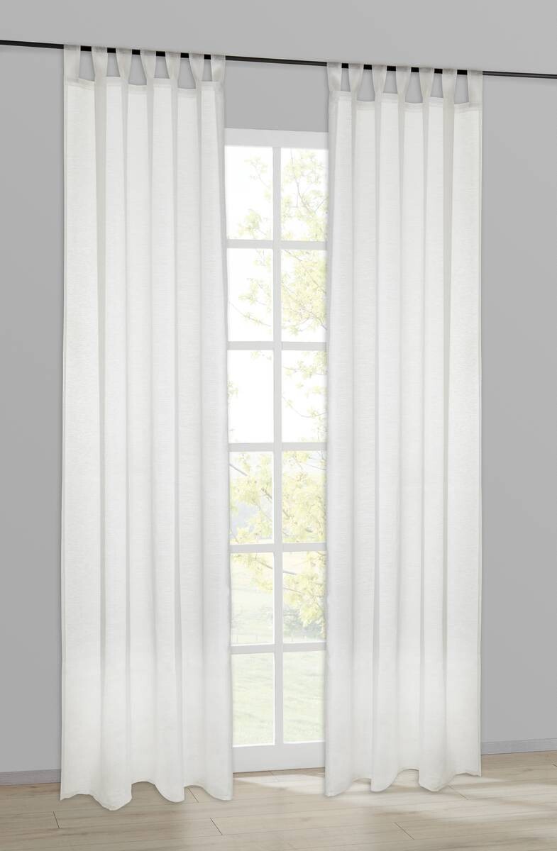 POCOline Kombivorhang Julia offwhite B/L: ca. 135x235 cm