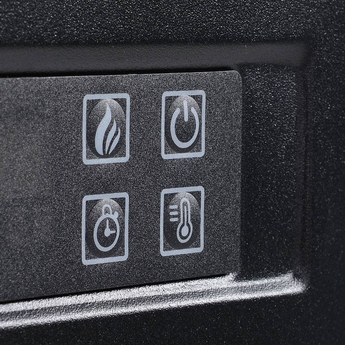 HOMCOM Elektro-Kamin weiß Stahl MDF Kunststoff B/H/T: ca. 113x87,5x16,6 cm ca. 2000 W