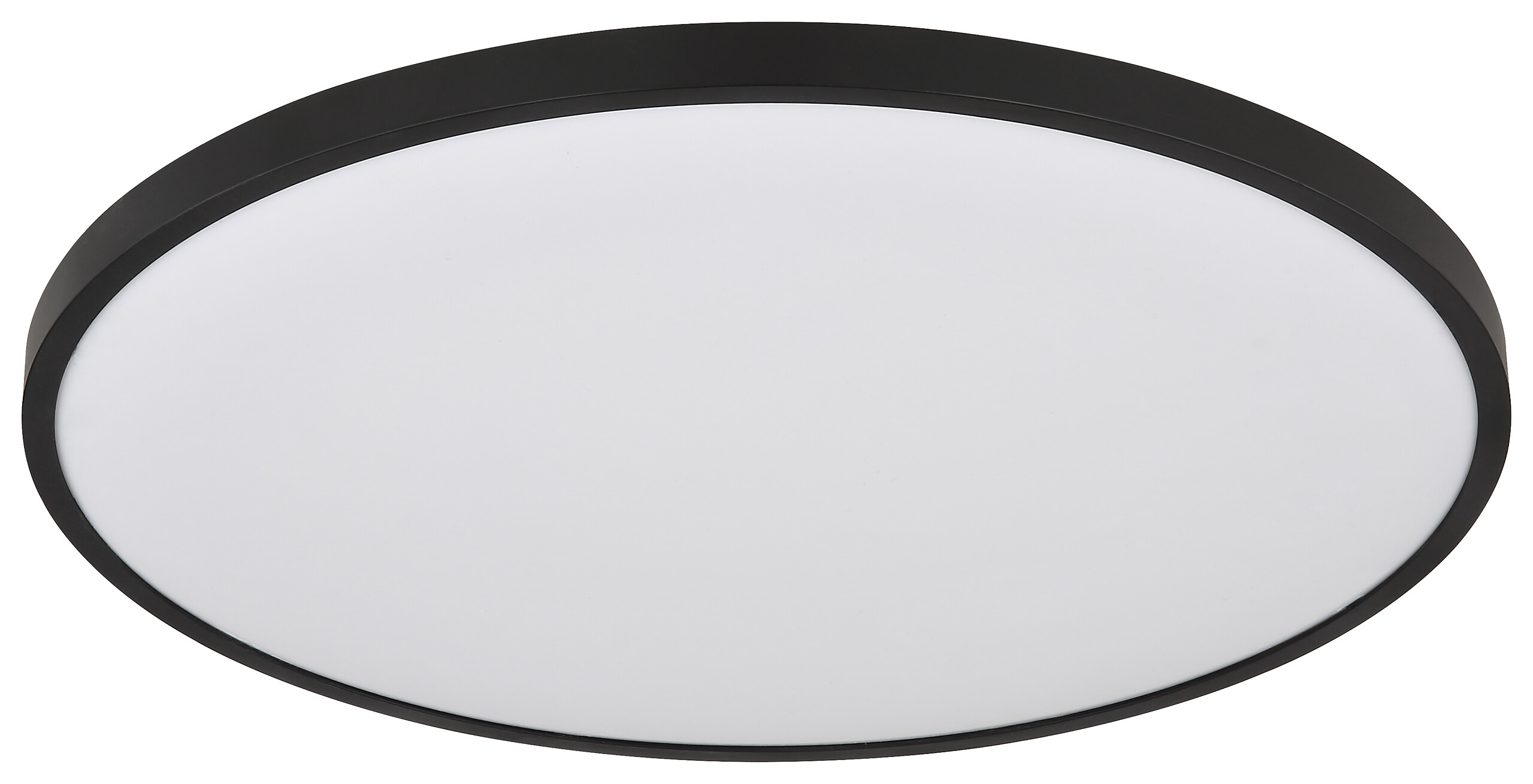 GLOBO Deckenleuchte mattschwarz Opal Kunststoff H/D: ca. 4x40 cm 1 Brennstellen