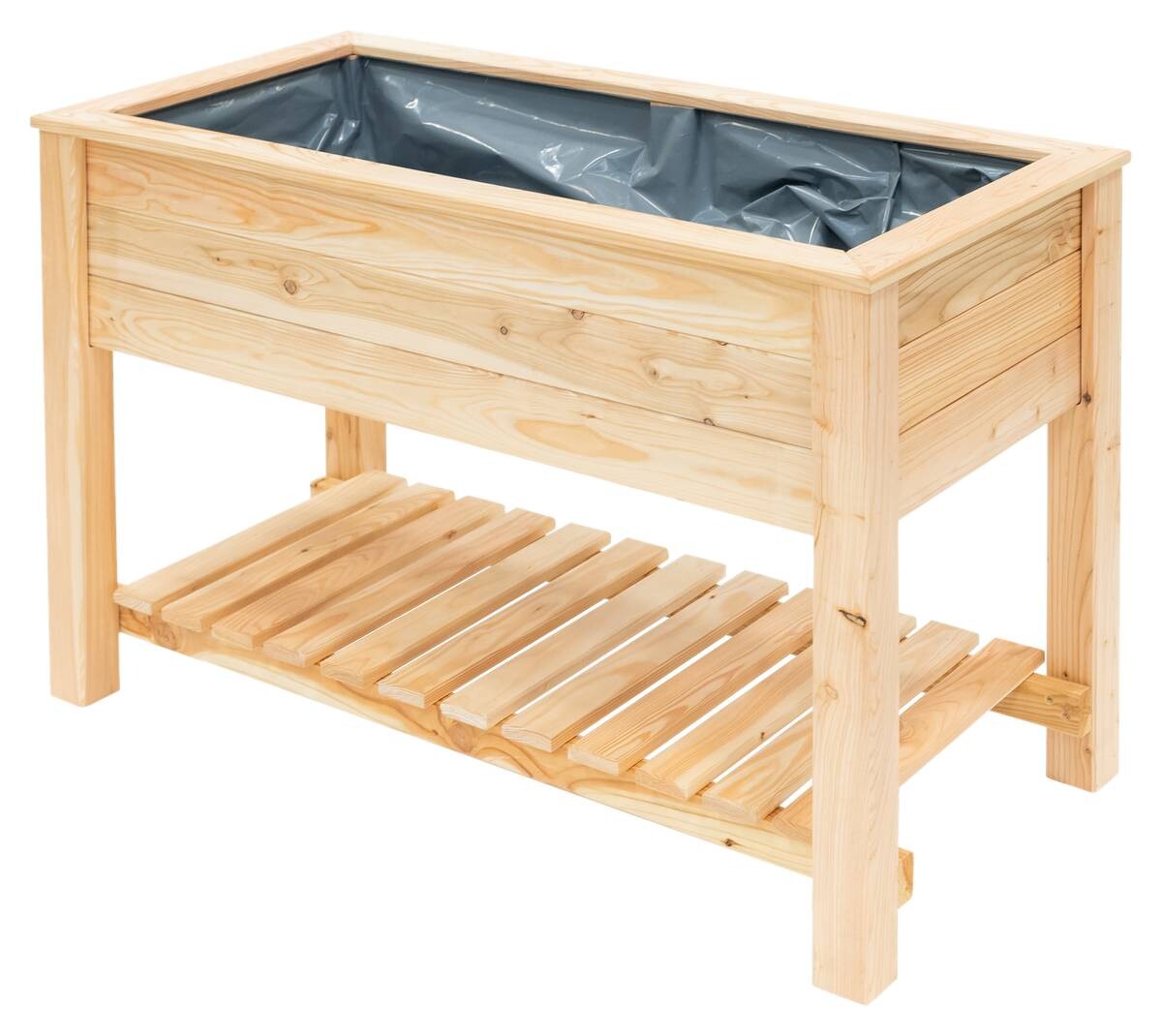 Westmann Stelzenhochbeet natur Holz B/H/T: ca. 120x75x65 cm