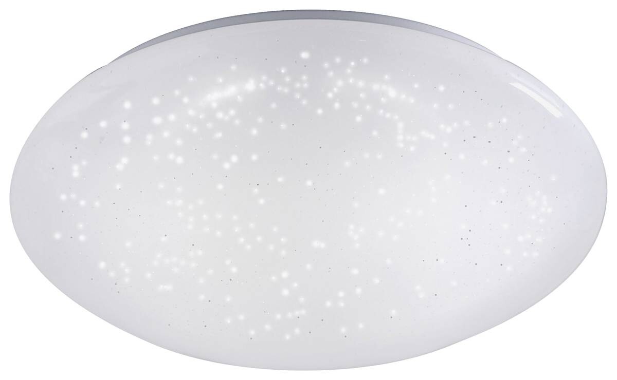 Just Light Deckenleuchte Skyler weiß Metall Kunststoff H/D: ca. 12x35 cm