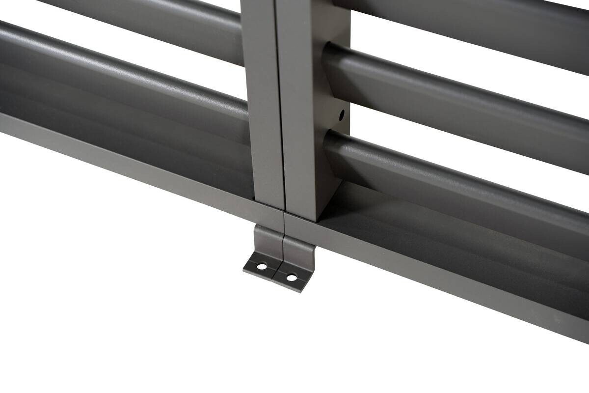 Mirador Seitenteil für Pergola anthrazit Aluminium B/H: ca. 93x240 cm