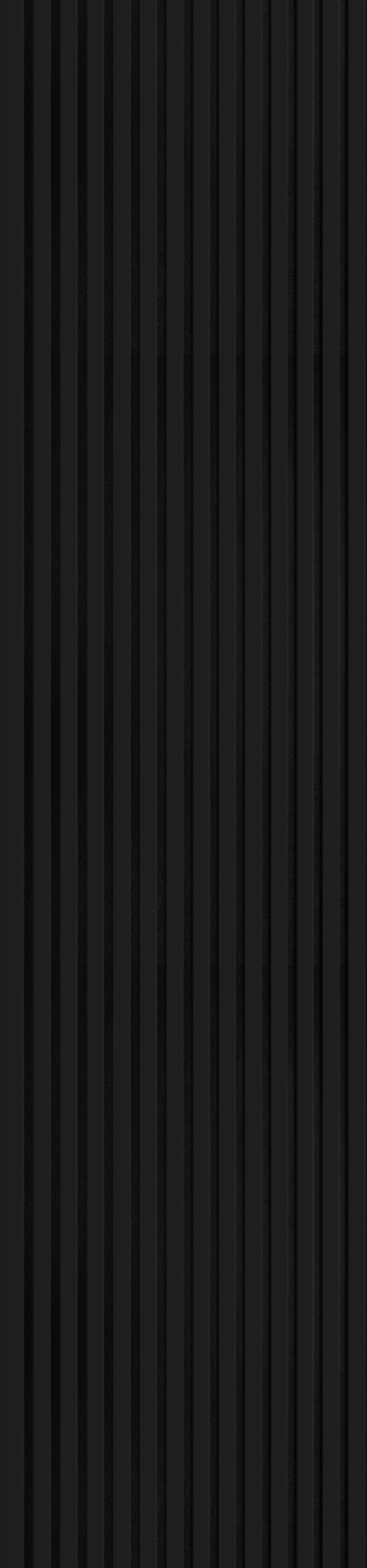 Wand- und Akustikpaneel mattschwarz L/B/H: ca. 240x56,1x1,9 cm pro Stück