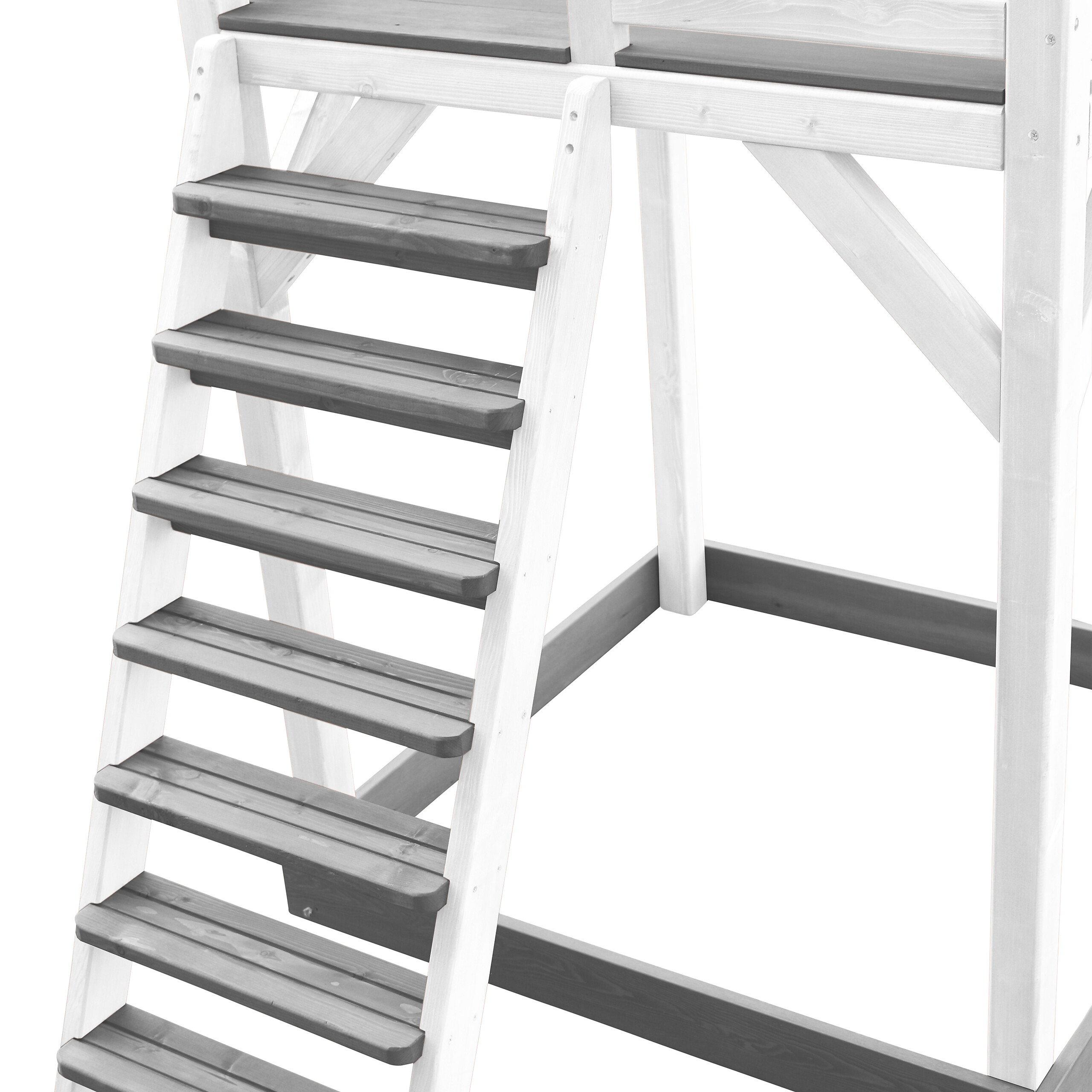 AXI Spielturm Beach Tower grau B/H/L: ca. 519x242x349 cm