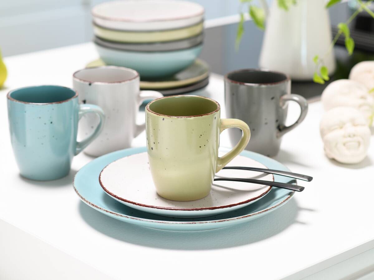 CreaTable Kombiservice Fashion multicolor Keramik 16 tlg.