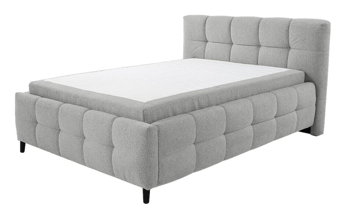 Polsterbett  hellgrau Liegefläche B/L: ca. 140x200 cm