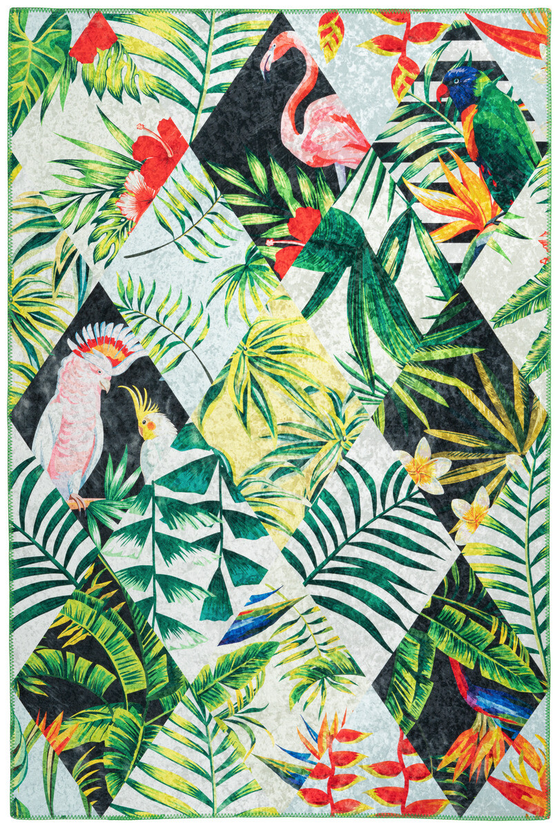 Obsession Teppich My Jungle Multi B/L: ca. 120x170 cm
