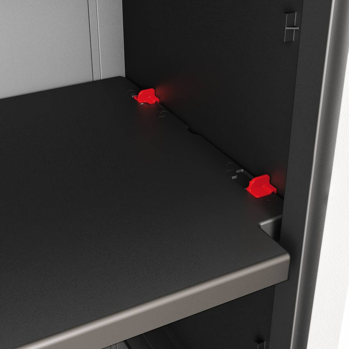 Keter Kunststoffschrank Detroit XL schwarz Kunststoff B/H/T: ca. 89x93x54 cm