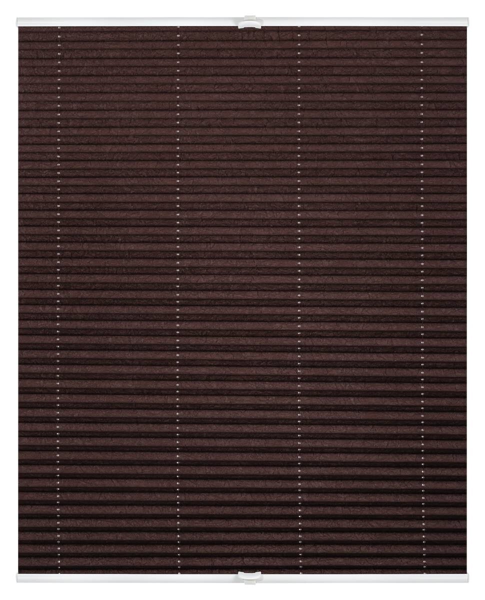 LICHTBLICK Spannplissee braun B/L: ca. 90x130 cm