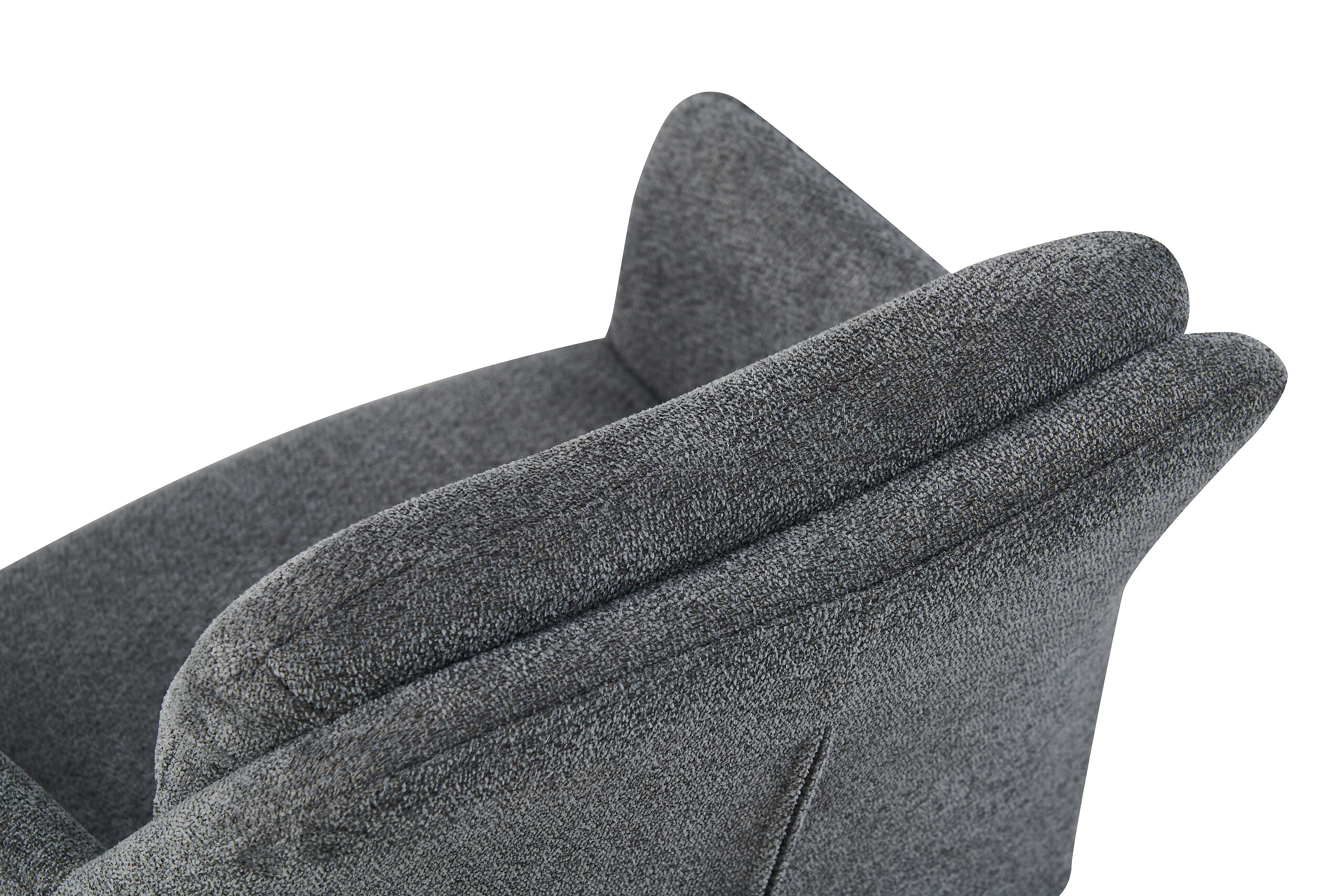 Stuhl SOPHIE, 2er Set anthrazit Stoff B/H/T: ca. 53x87x62 cm