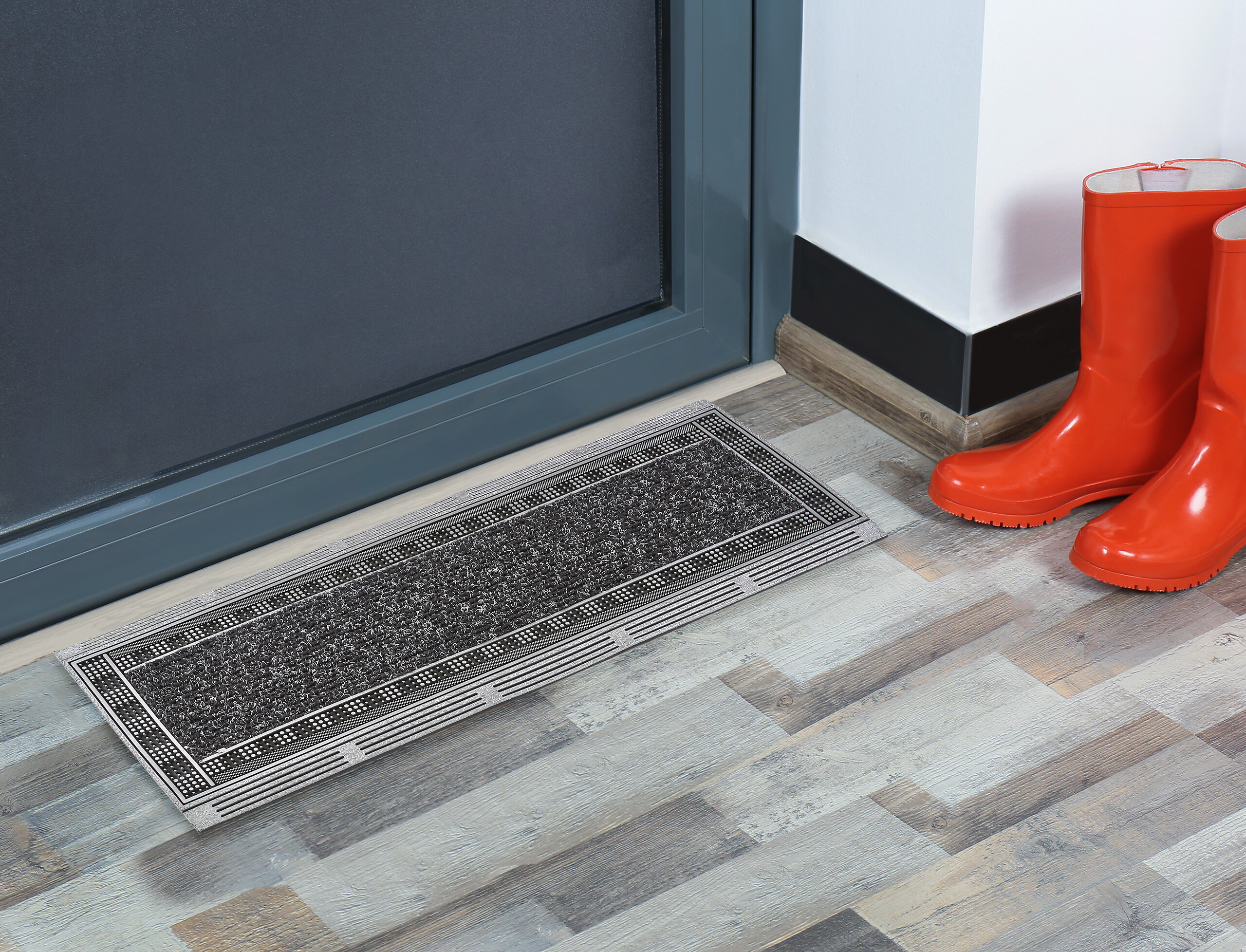 Fußmatte anthrazit B/L: ca. 30x75 cm