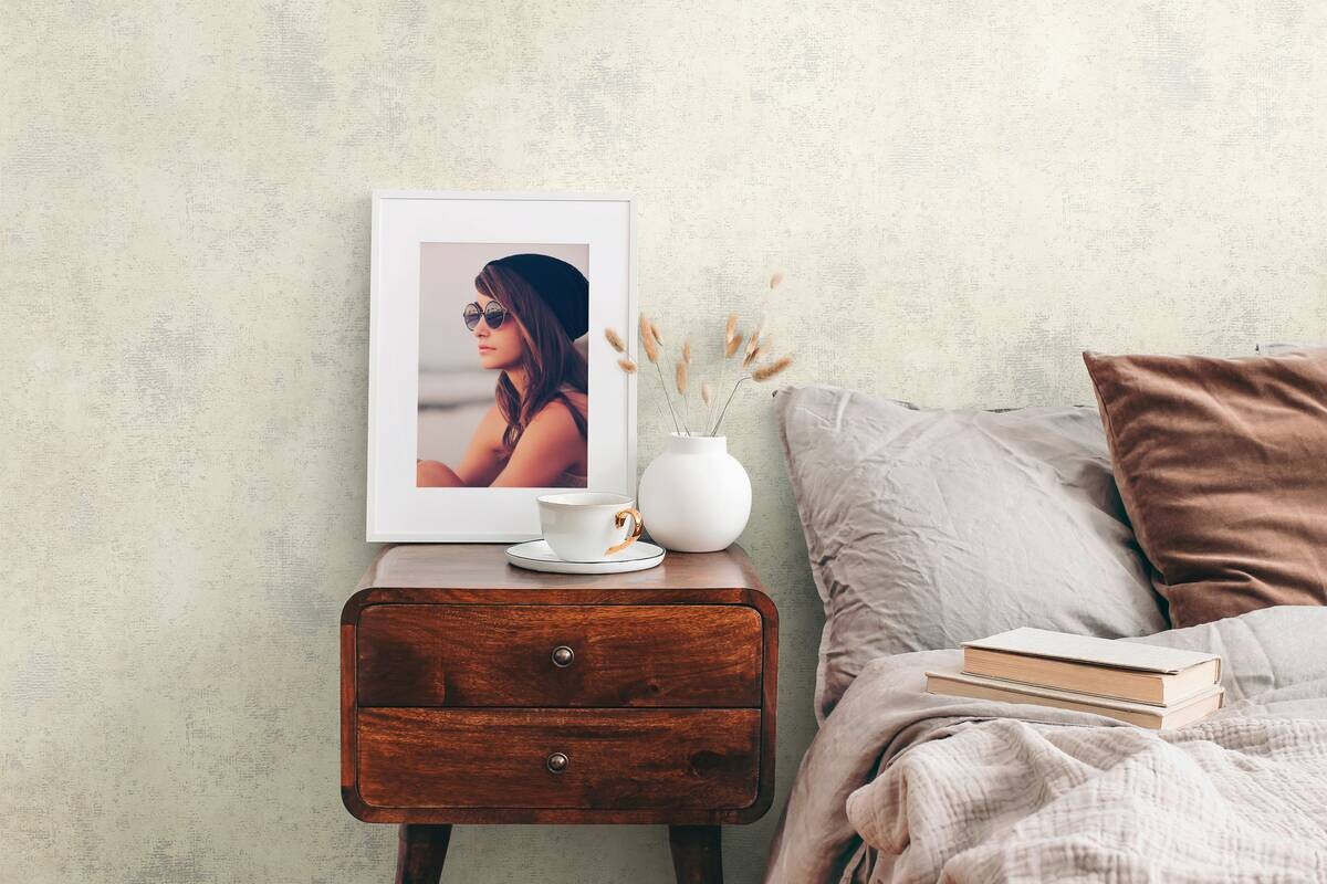 A.S.Creation Vliestapete weiß creme B/H/D: ca. 53x1005x8,9 cm