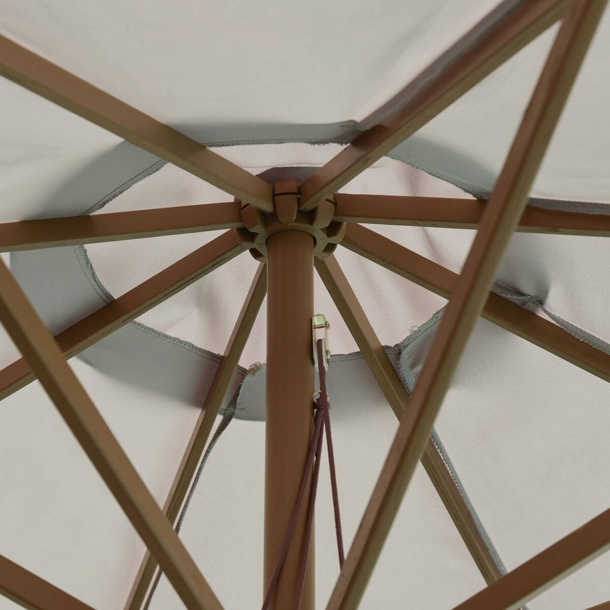 Outsunny Sonnenschirm grau Polyester H/D: ca. 250x300 cm