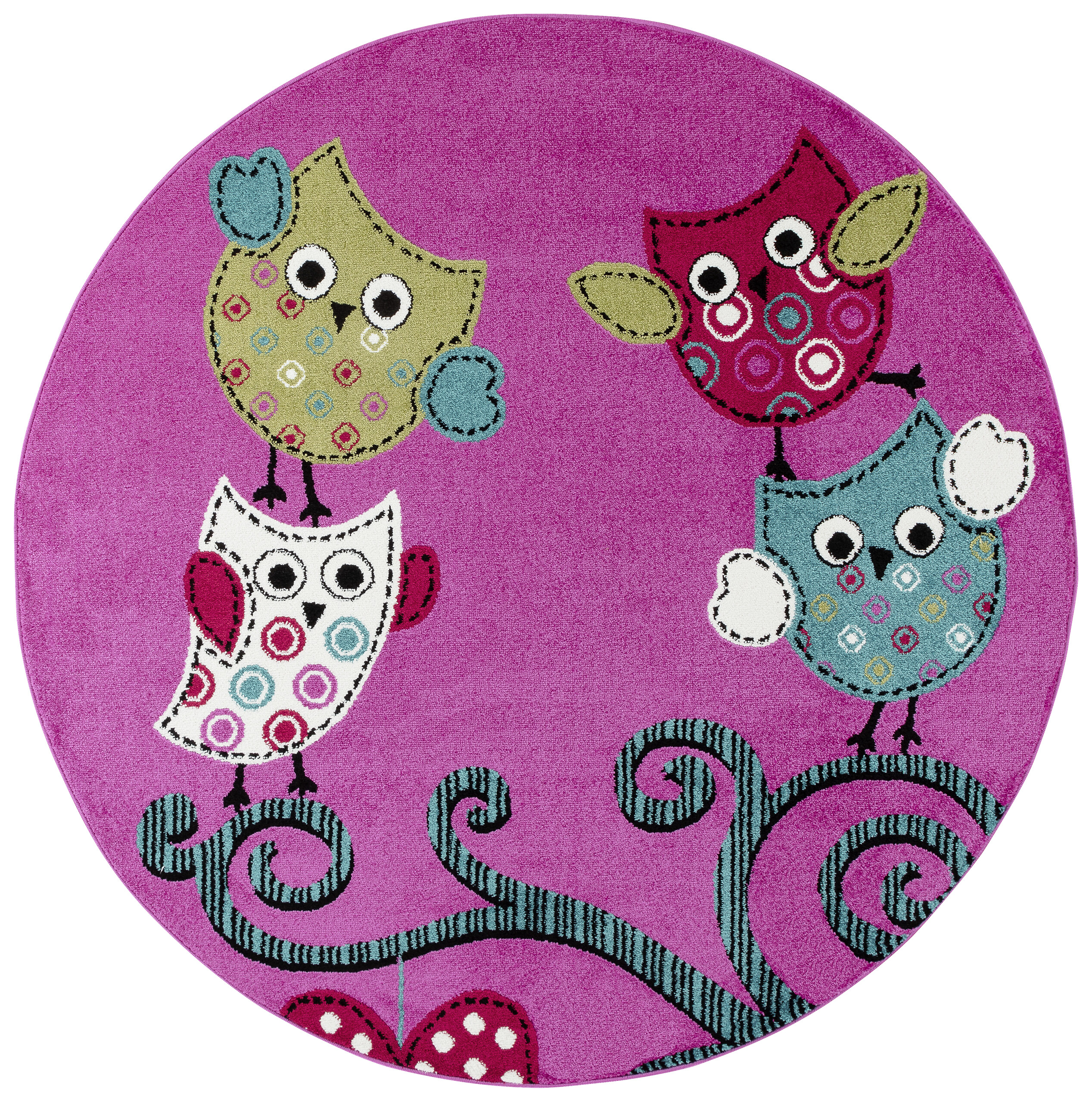 Ayyildiz Teppich KIDS violett D: ca. 160 cm