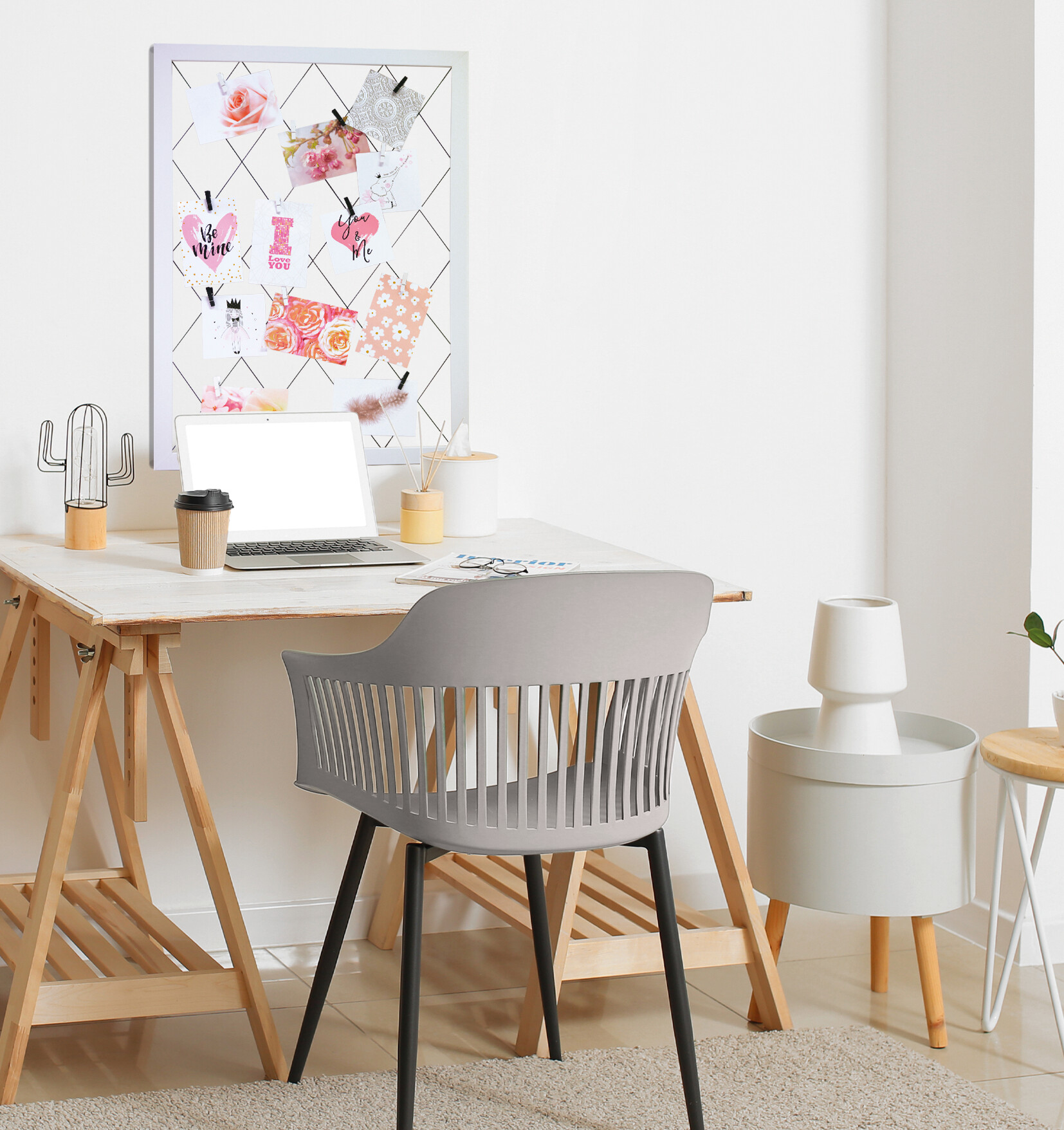 The Wall Galerierahmen weiß B/H/L: ca. 75x4x55 cm