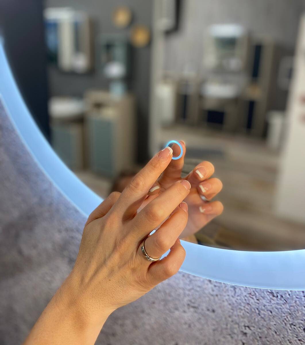 Wandspiegel Bjarne B/H/T: ca. 60x60x3 cm