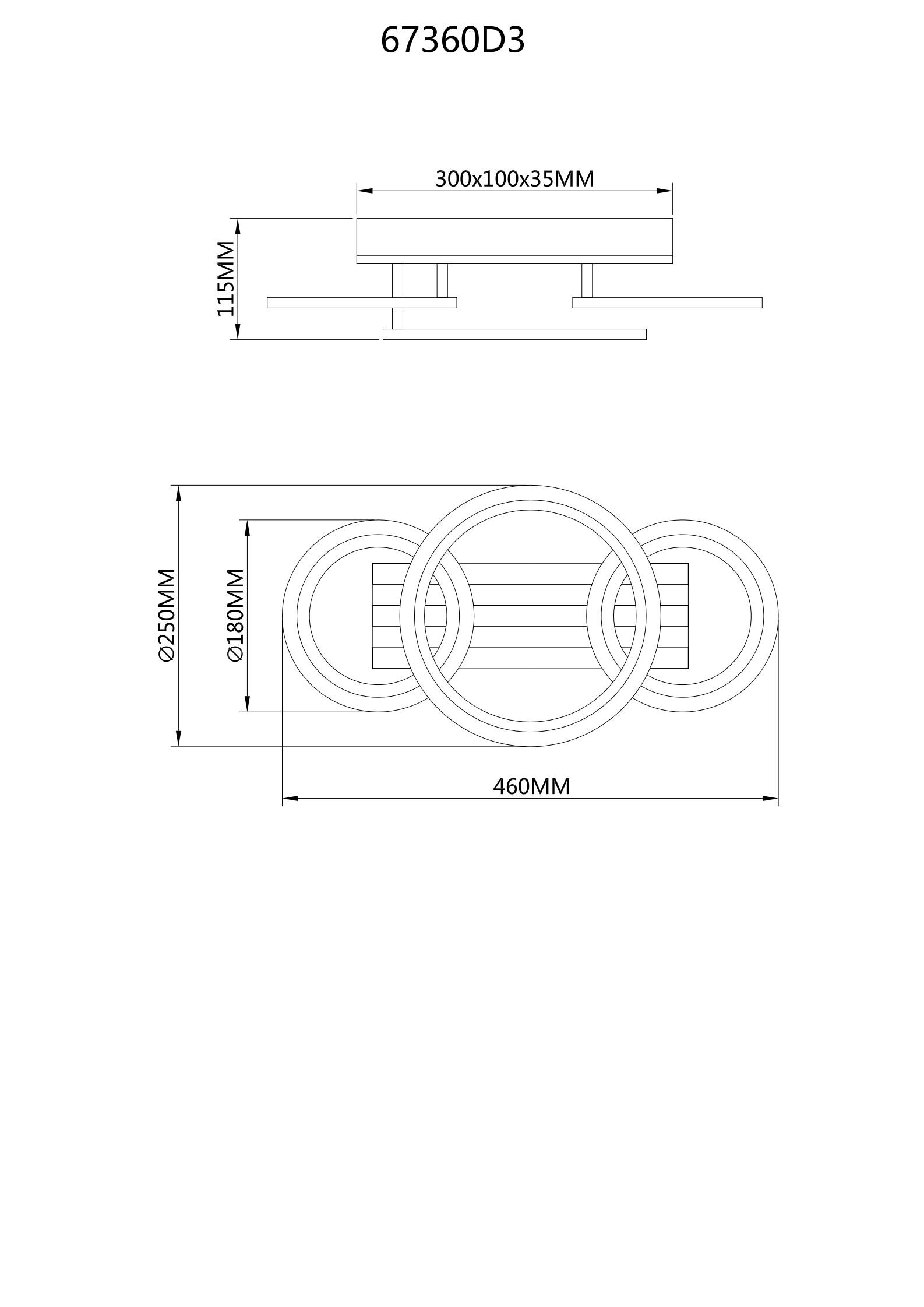 GLOBO Deckenventilator