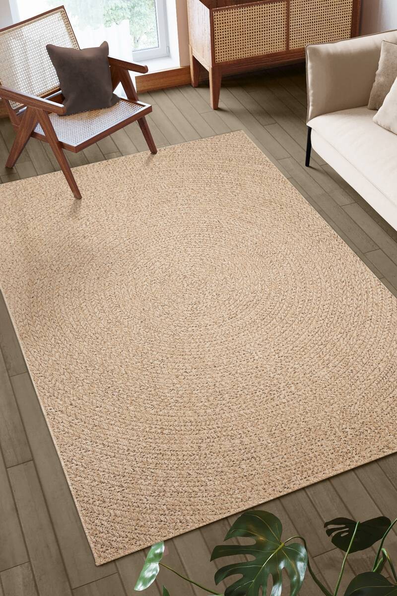 Merinos In-/Outdoor-Teppich Kenzy natur B/L: ca. 160x230 cm