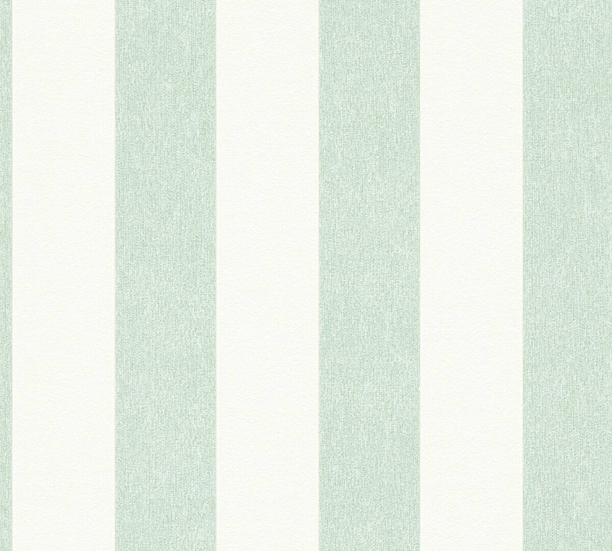 A.S.Creation Vliestapete Attractive 2 Streifen grün B/L: ca. 53x1005 cm