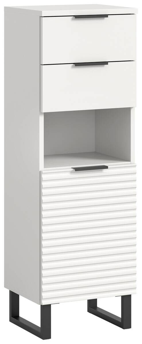 Schrank Riff weiß B/H/T: ca. 35x110x34 cm