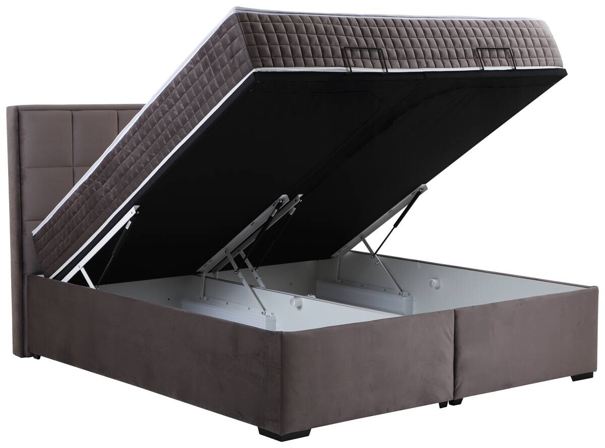 Boxbett Moana dunkelbraun B/H/T: ca. 191x125x217 cm Boxbett Moana dunkelbraun B/H/T: ca. 191x125x217 cm