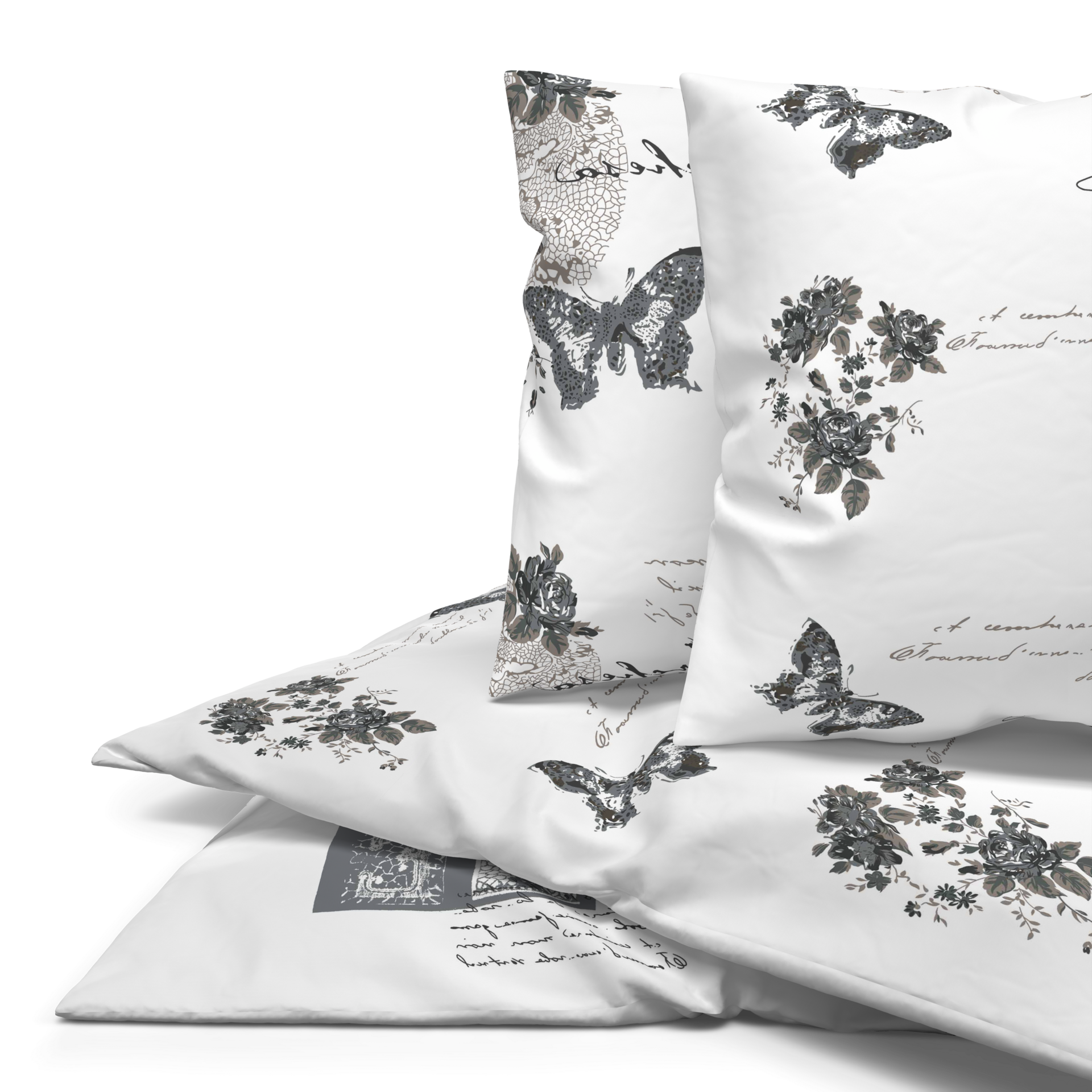 Baumwoll Bettwäsche Fleur Renforce