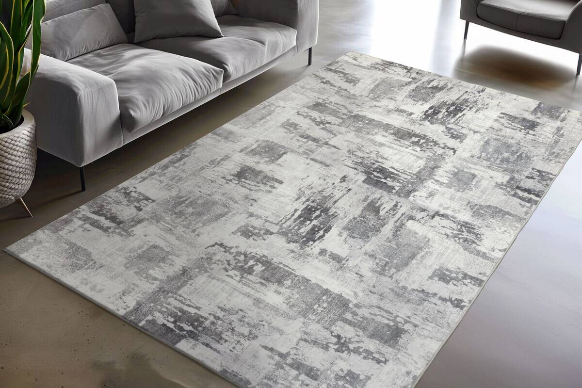 Obsession Teppich Avantgarde grau B/H/L: ca. 230x23x330 cm