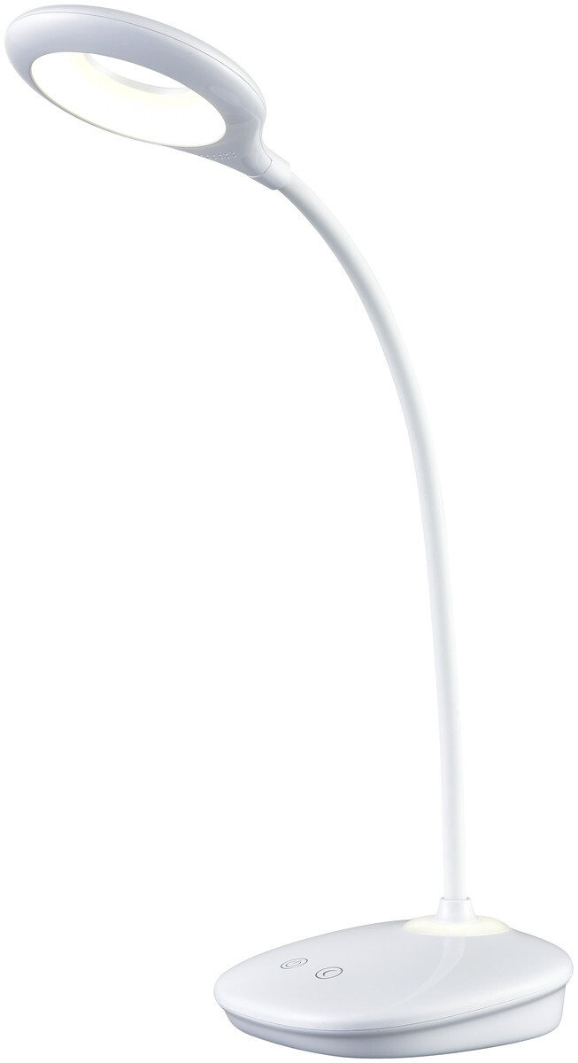 POCOline Schreibtischleuchte Matteo weiß Kunststoff H: ca. 44 cm