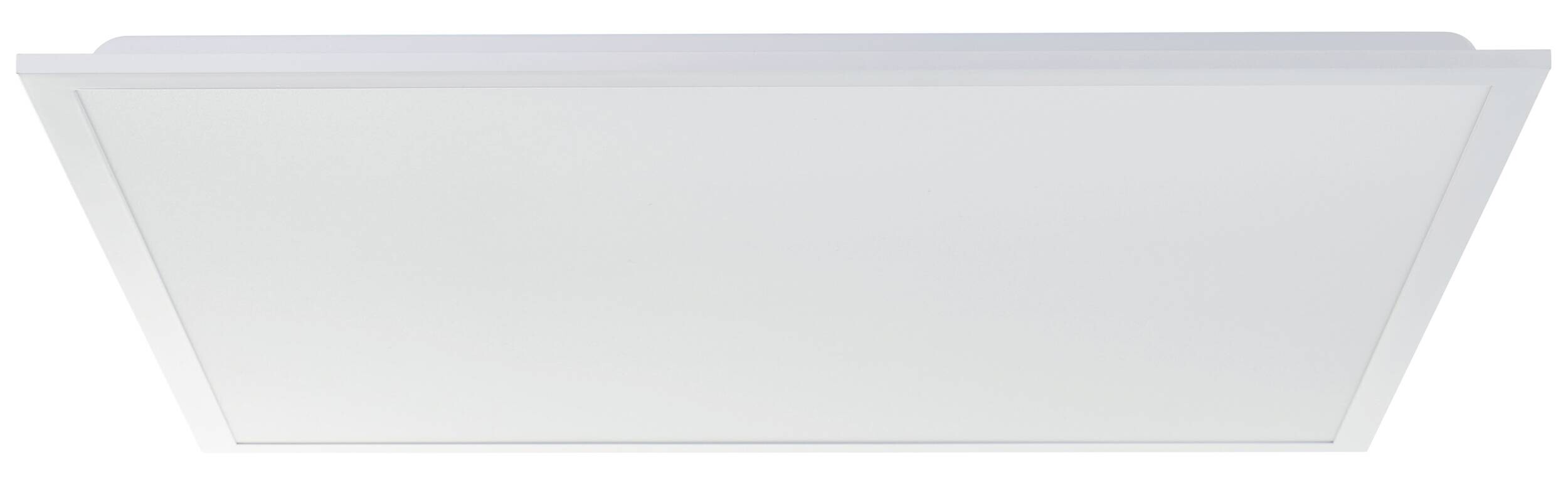 Brilliant LED-Deckenleuchte Briston weiß Metall Kunststoff B/H/L: ca. 63x7,5x63 cm