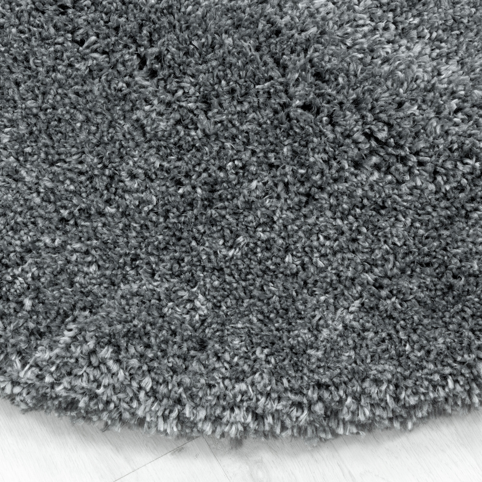 Ayyildiz Teppich FLUFFY hellgrau D: ca. 80 cm