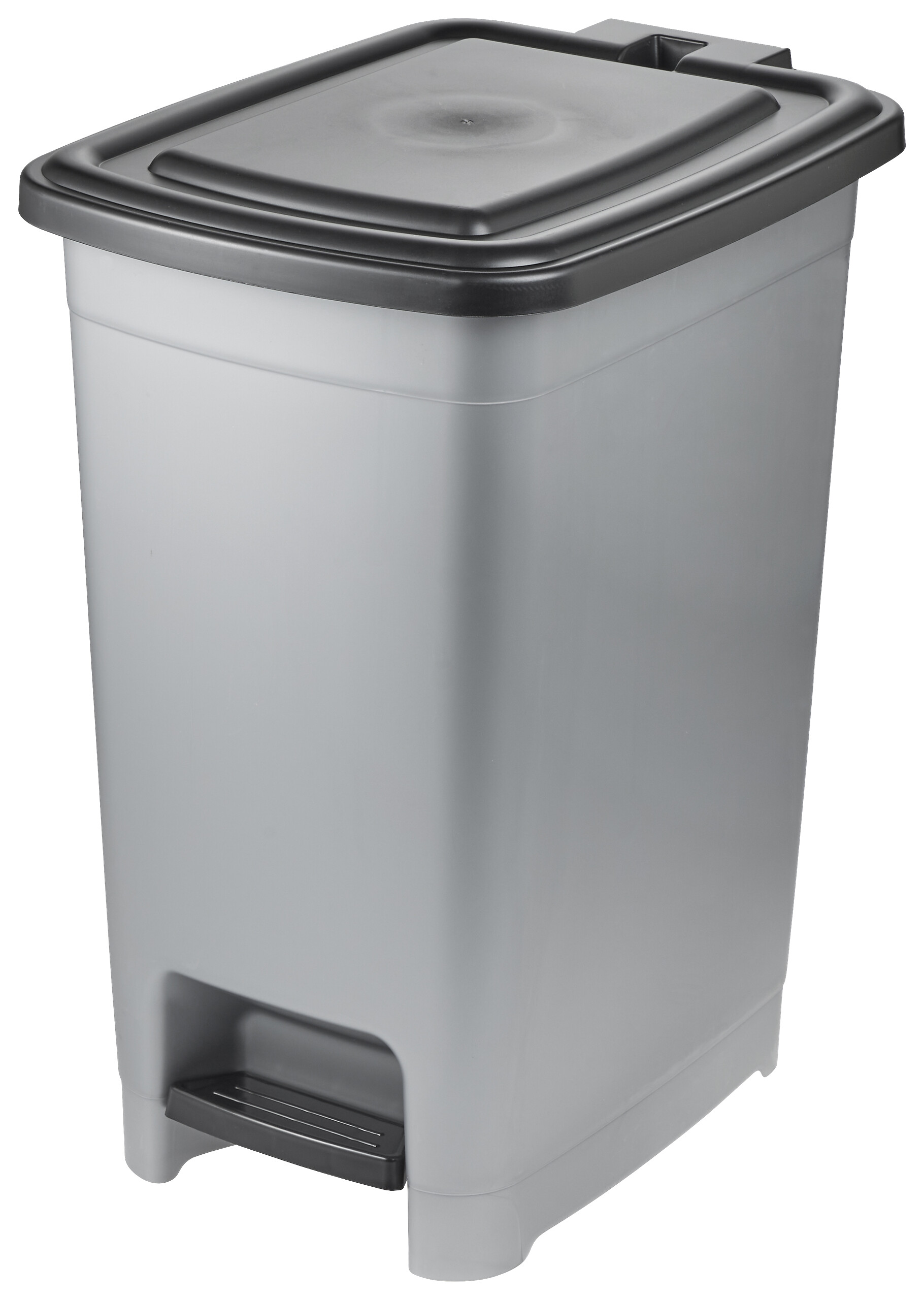 keeeper Treteimer olaf silber B/H/L: ca. 42x53x32 cm