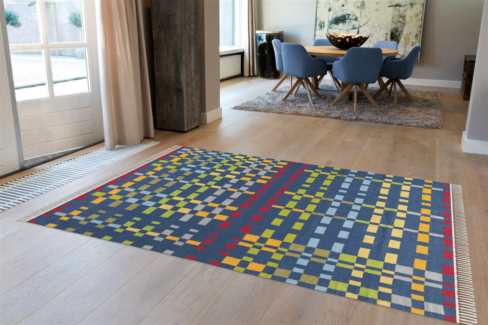 Arte Espina Kurzflorteppich Craft 8004 mehrfarbig B/L: ca. 170x240 cm