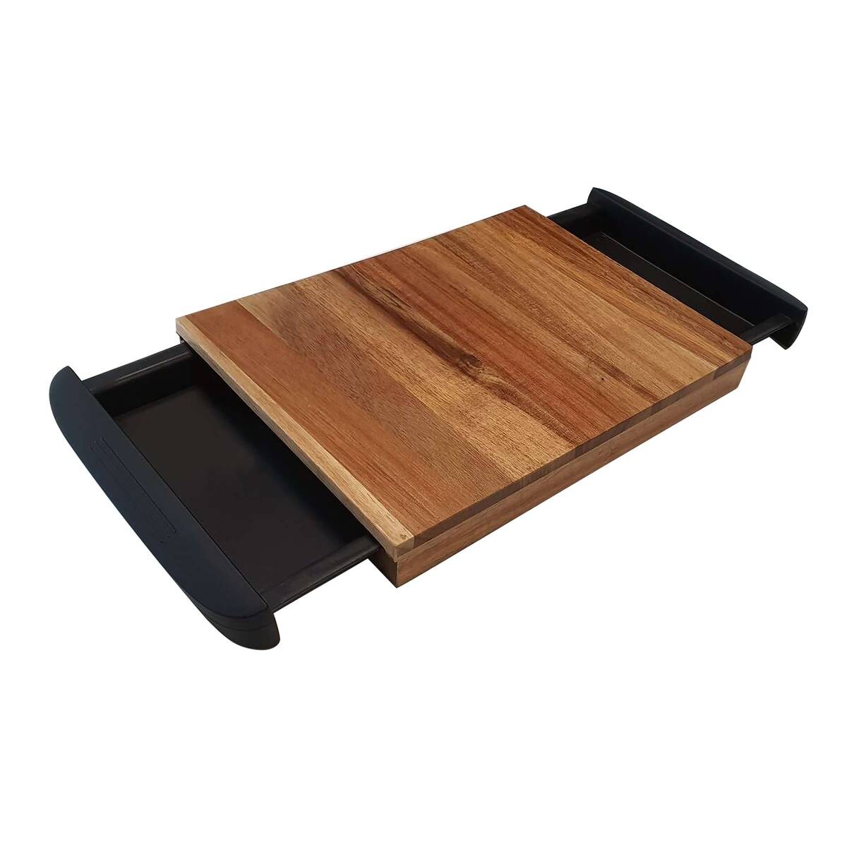 BERGNER Schneidbrettset Natural natur Akazie Holz