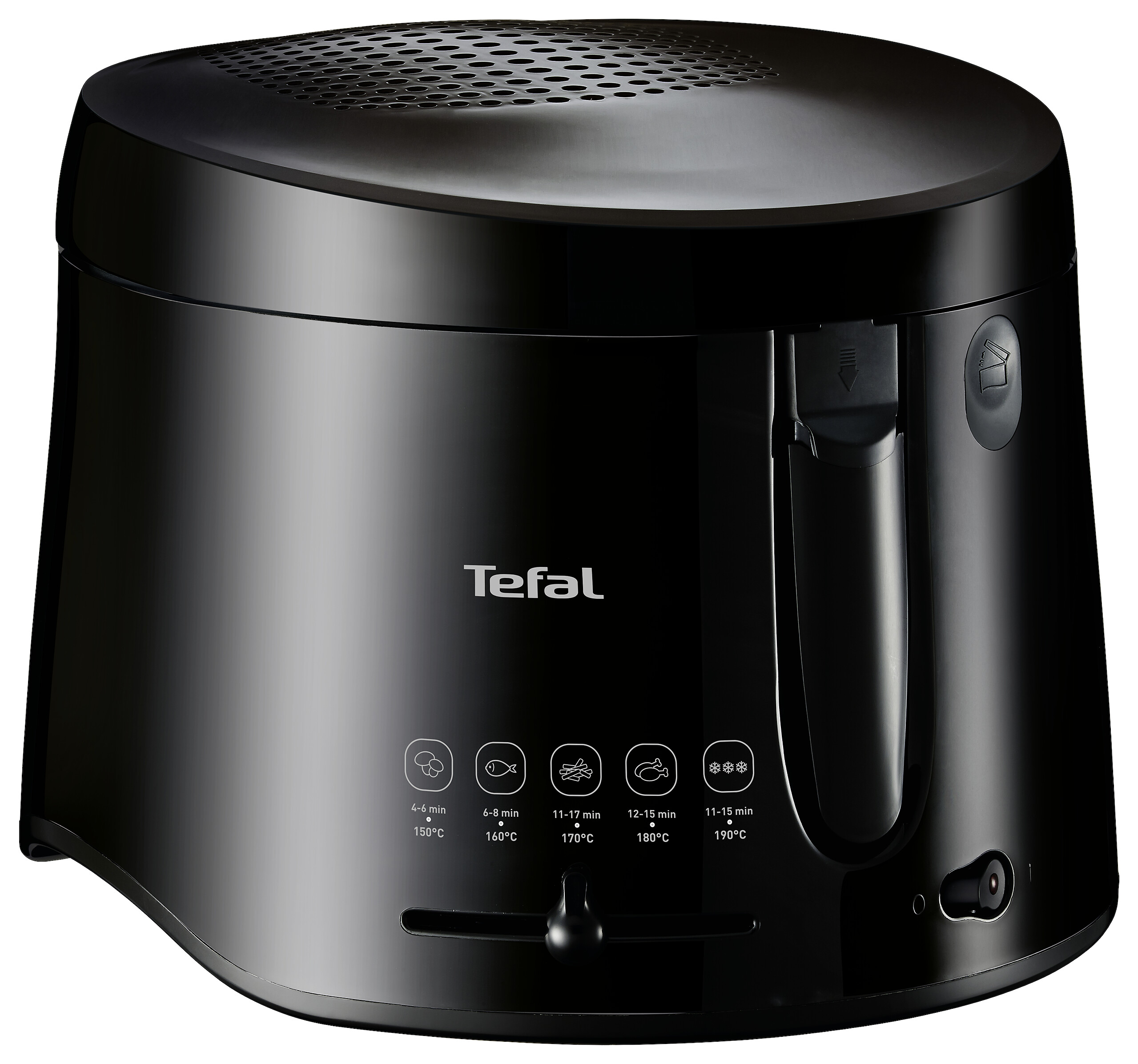Tefal Fritteuse FF1078 Maxi Fry schwarz Kunststoff B/H/T: ca. 35x26x35 cm ca. 2,1 l