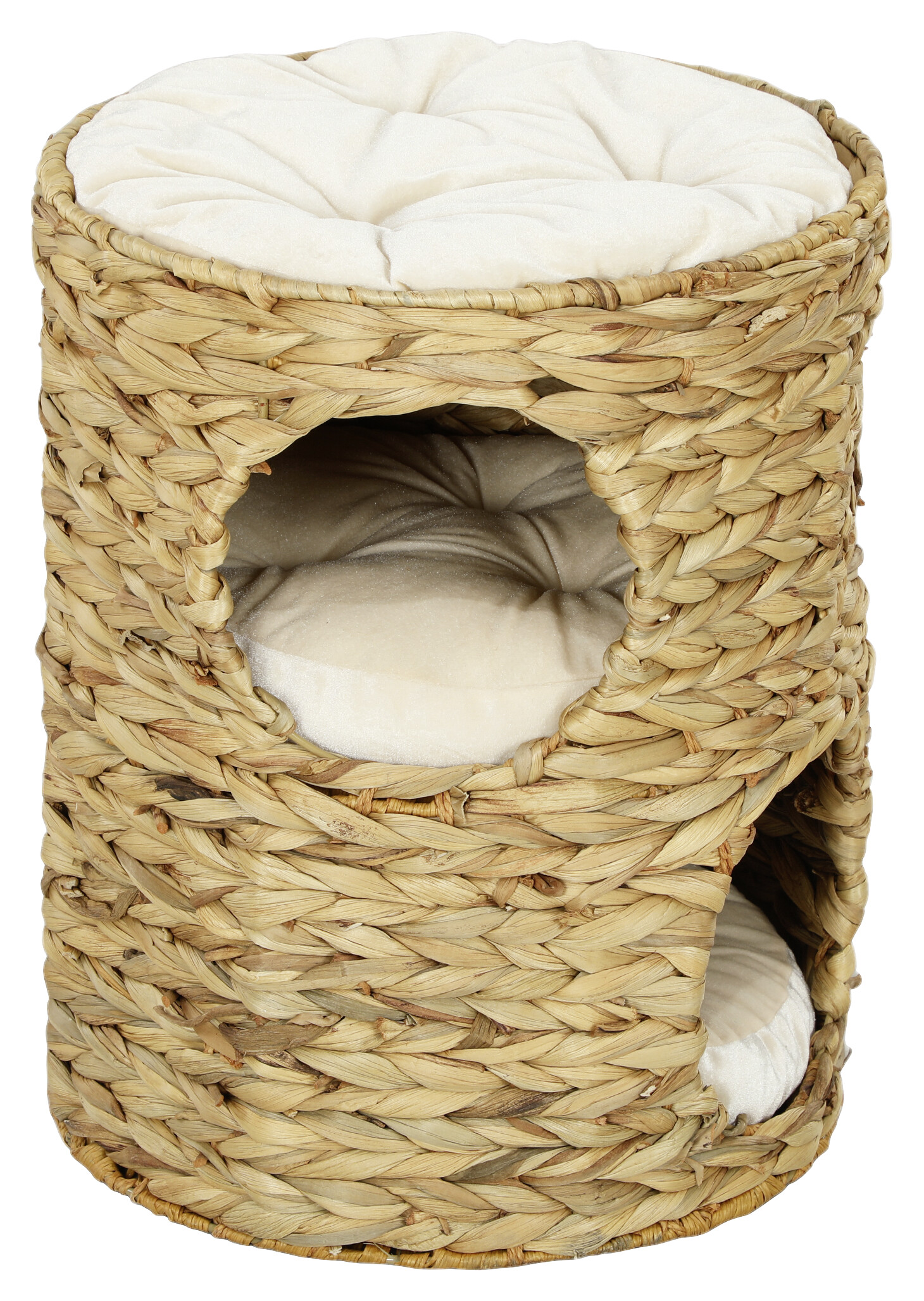 PawHut Kratztonne braun Stahl B/H/L: ca. 40x50x40 cm