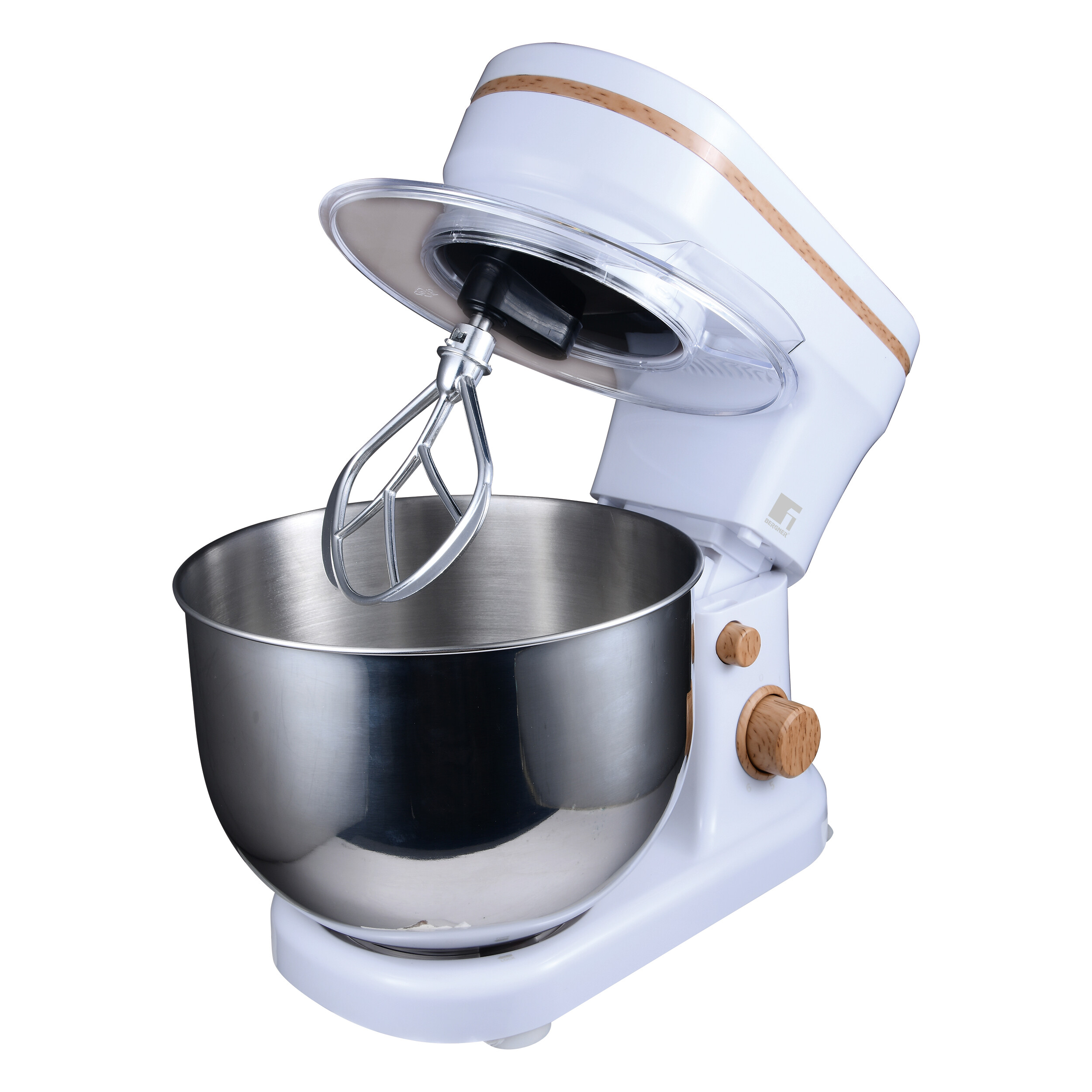 BERGNER Standmixer silber weiß