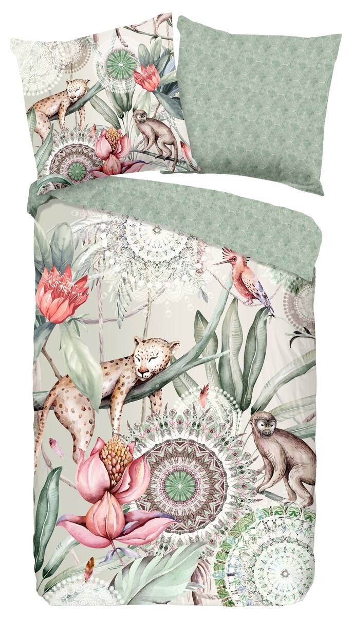 Baumwoll Bettwäsche Wayan Satin Multi Baumwolle B/L: ca. 135x200 cm