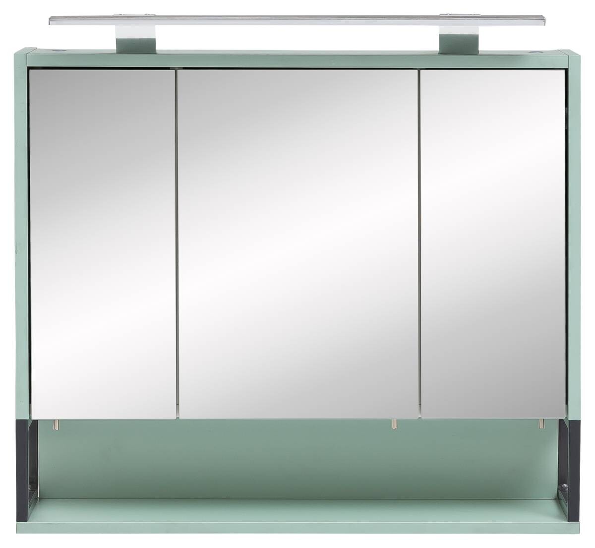 Spiegelschrank Limone mint B/H/T: ca. 70x66,1x16 cm