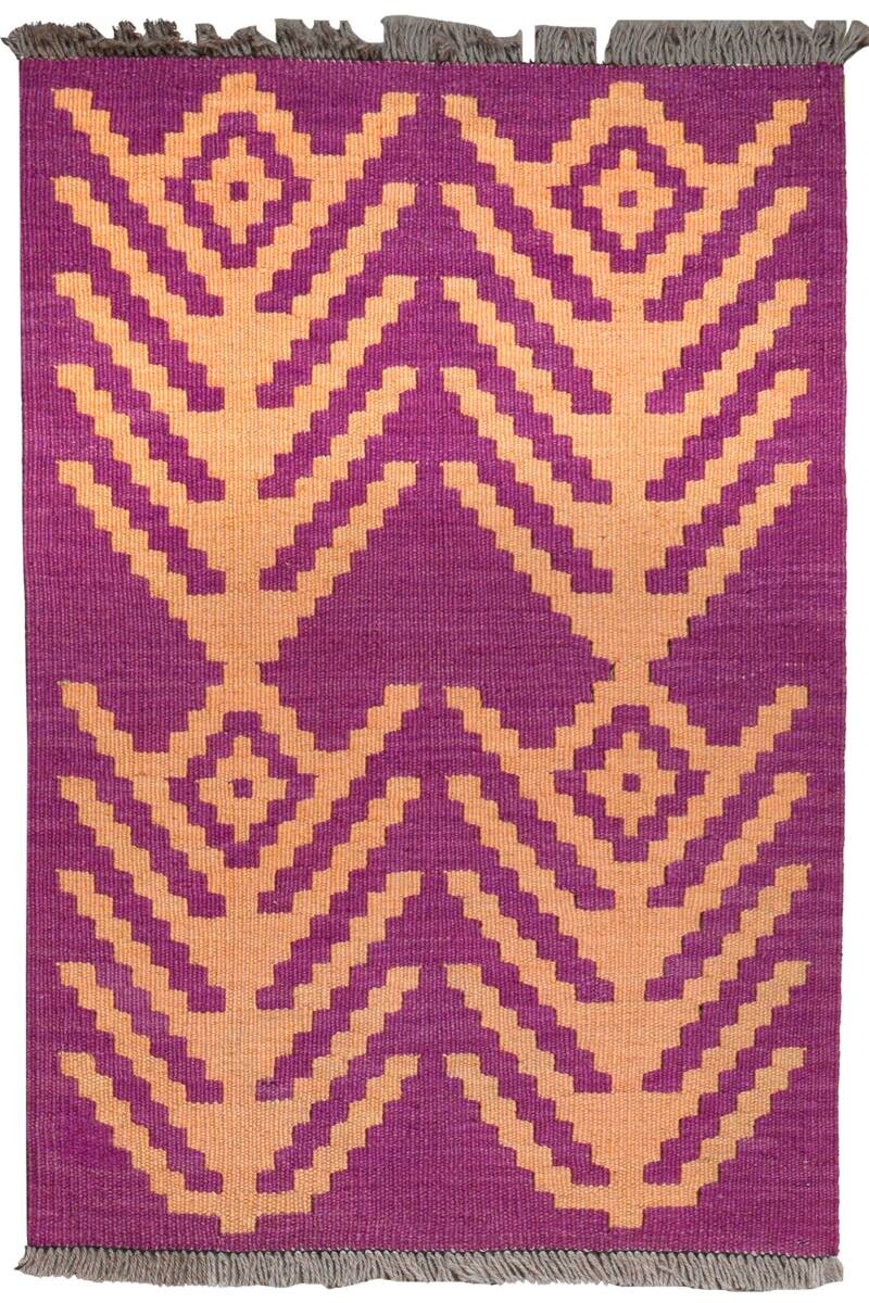 PersaTepp Teppich Kelim Gashgai violett B/H/L: ca. 62x1x93 cm