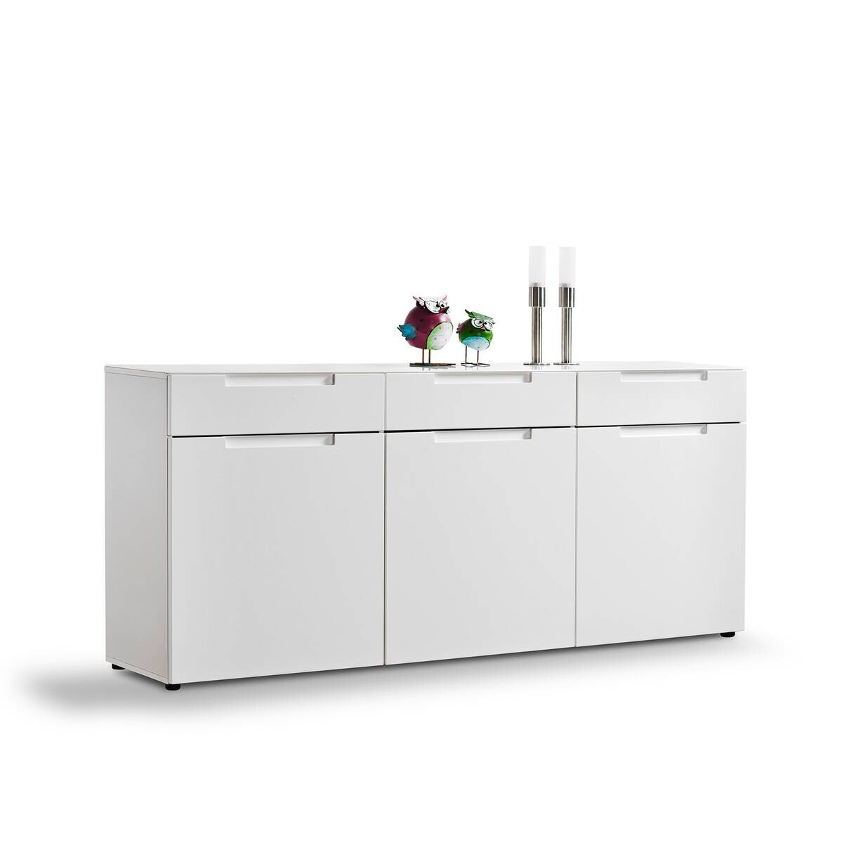 Sideboard Mailand weiß Hochglanz B/H/T: ca. 192x83x40 cm
