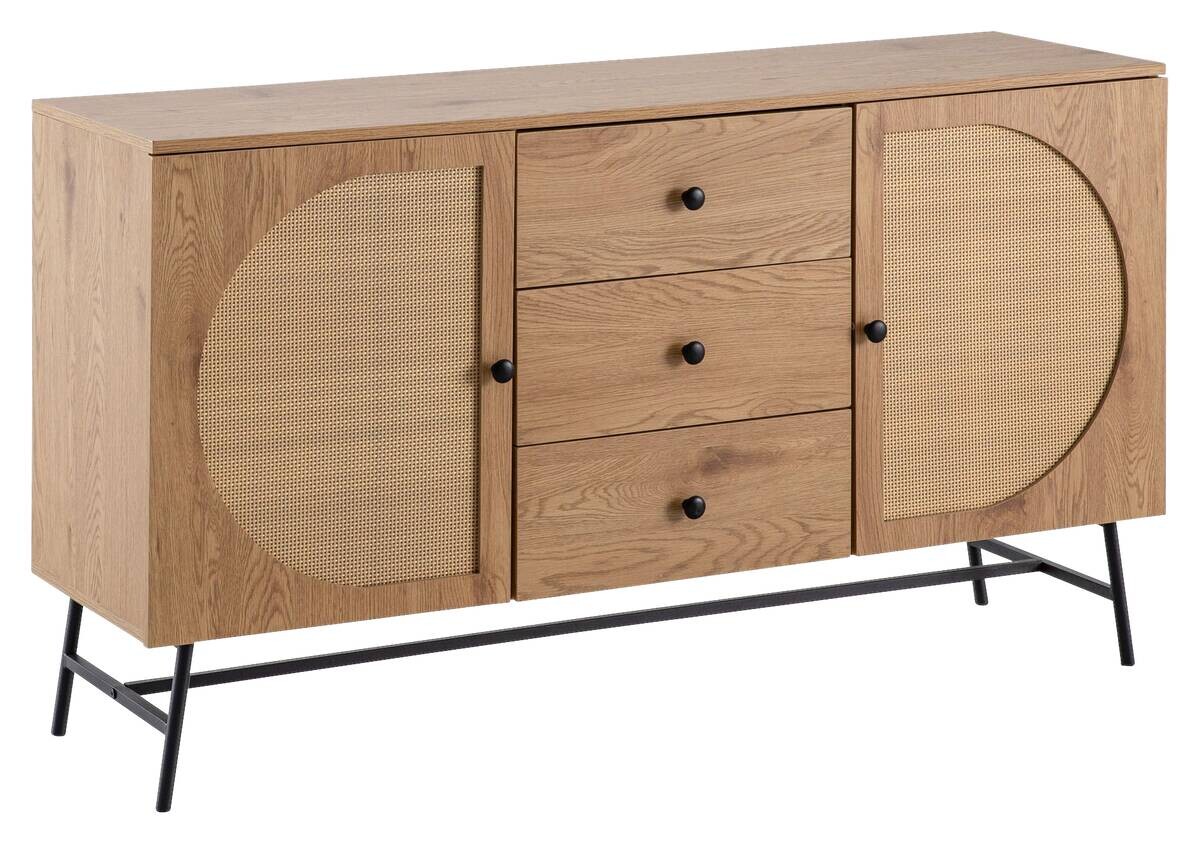 Sideboard natur Eiche Optik B/H/T: ca. 140x80x40 cm